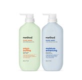 smooth hydration micro buffing + moisture enhancing body wash tonic bundle, 34 fl oz