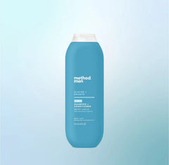 men 2-in-1 shampoo + conditioner - glacier + granite, 14 fl oz