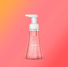 pink grapefruit foaming hand wash starter set, 38 oz