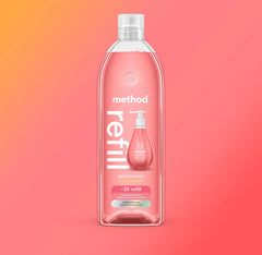 gel hand wash refill - pink grapefruit, 34 fl oz 1