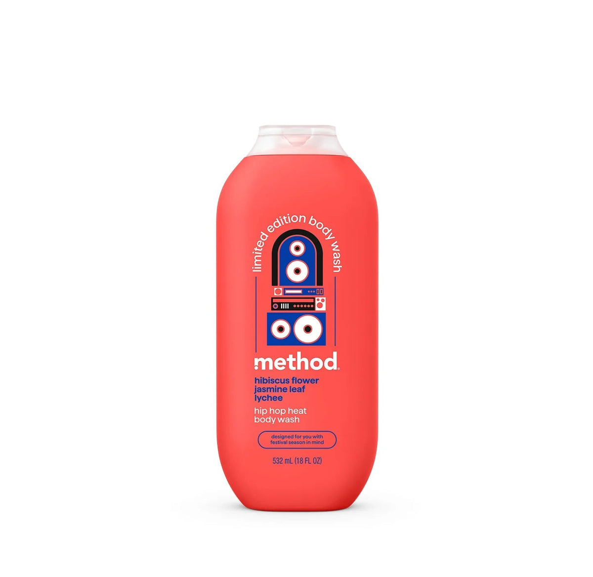 body wash - hip hop heat, 18 fl oz