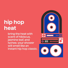 body wash - hip hop heat, 18 fl oz